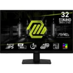 Monitor MSI MAG 322UPF 32" LED Rapid IPS UltraHD 4K 160Hz Freesync Premium