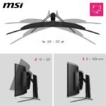 Monitor MSI MPG 491CQPX QD-OLED 49" QD-OLED UltraWide Dual QHD 240Hz Curva USB-C - Imagen 2