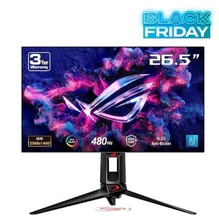 ROG OLED PG27AQDP 26.5" OLED QHD 480Hz 0.03ms HDR400 FreeSync Premium ASUS Swift