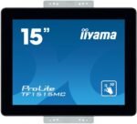 iiyama ProLite TF1515MC-B2 monitor pantalla táctil 38,1 cm (15") 1024 x 768 Pixeles Negro Multi-touch
