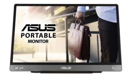 ASUS MB14AC pantalla para PC 35,6 cm (14") 1920 x 1080 Pixeles Full HD Gris