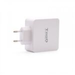 TooQ Cargador de Pared doble puerto USB-C PD + USB A QC3.0, 48W - Imagen 3