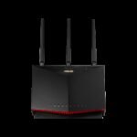 ASUS 4G-AC86U router inalámbrico Gigabit Ethernet Doble banda (2,4 GHz / 5 GHz) 3G Negro - Imagen 4