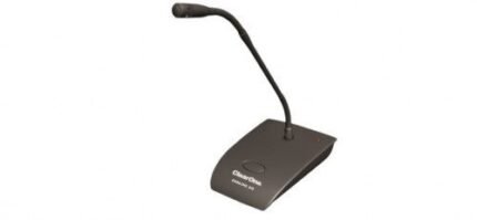 CLEARONE WIRELESS GOOSENECK / PODIUM CARDIOID MICROPHONE WITH 2.4 GHZ RF BAND, NECK WITH 12 INCH LENGTH Y DOUBLE BENDS (910-6102-121)