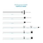 TooQ TQAPOLO-500SP unidad de fuente de alimentación 500 W 20+4 pin ATX ATX Plata - Imagen 5