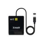 TooQ Lector de Tarjetas Inteligentes DNIe SIM USB-C, Negro - Imagen 3