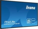 iiyama LE5041UHS-B1 pantalla de señalización Pantalla plana para señalización digital 125,7 cm (49.5") LCD 350 cd / m² 4K Ultra HD Negro 18/7 - Imagen 3