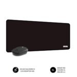 SUBBLIM Alfombrilla con Ratón Harmony Pack Mousepad XL + Wireless Mouse Black - Imagen 2