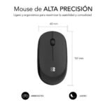 SUBBLIM Alfombrilla con Ratón Harmony Pack Mousepad XL + Wireless Mouse Black - Imagen 5