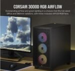 CAJA CORSAIR 3000D RGB AIRFLOW MID-TOWER NEGRA CC-9011255-WW - Imagen 2
