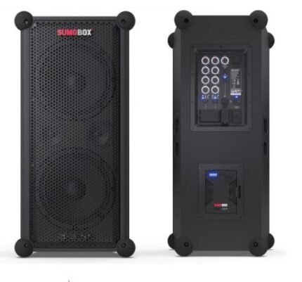 SHARP CP-LS100 ALTAVOZ PORTATIL, 120W RMS / 105dB, 10 HORAS / 14.8V 5Ah , 3 CANALES ENTRADA/ TRS/XLR (x 2)