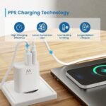 Ewent EW1321 cargador de dispositivo móvil Blanco Interior - Imagen 9