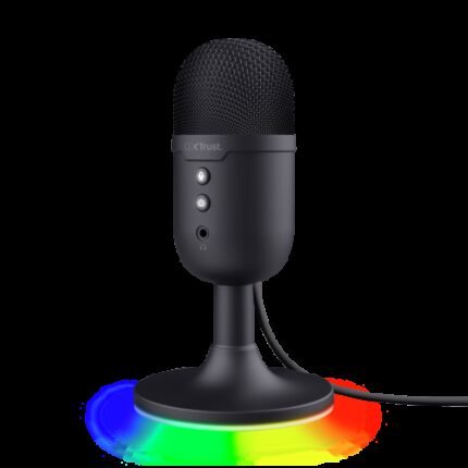 Trust GXT 234P Yunix Negro Micrófono de superficie para mesa