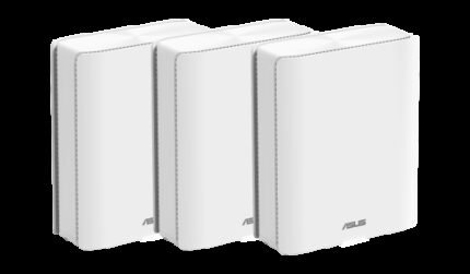 ASUS BQ16 Tribanda (2.4 GHz / 5 GHz / 6 GHz) Wi-Fi 7 (802.11be) Blanco 3 Interno