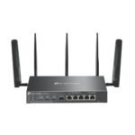 TP-Link ER706WP-4G router inalámbrico Gigabit Ethernet Doble banda (2,4 GHz / 5 GHz) Negro