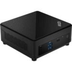 MSI Cubi 5 12M-405BEU 0.66L sized PC Negro i7-1255U - Imagen 4
