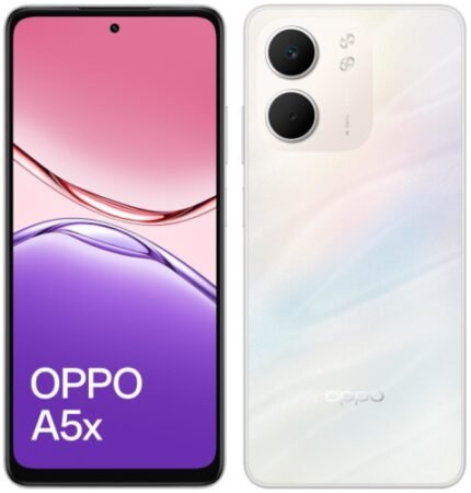 OPPO A5x 16,9 cm (6.67") SIM doble 4G USB Tipo C 4 GB 128 GB 6000 mAh Blanco
