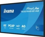 MONITOR IIYAMA TACTIL 65" 4K 20P TACTIL (T6529AS-B1AG) / ANDROID 14/ USO 24/7 / IRX1 / HDMI X 2 / USB-C / HORIZ. Y APAISADO / 420CD/M2 (TOUCH), 4000:1, 6.5MS, USB TOUCH / RS232C / RJ45 / 32GB ROM / 2G RAM / 1GB / WIFI / VESA 400X400MM - Imagen 8