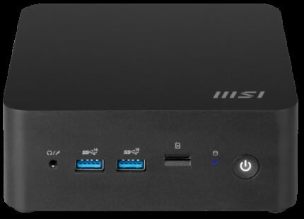 MSI CUBI NUC 1MG-237BEU PC/estación de trabajo barebone 0.84L sized PC Negro 150U Intel® SoC