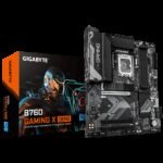 GIGABYTE B760 GAMING X GEN5 Placa Base – Compatible con procesadores Intel Core 14ª generación, VRM de 8+1+1 fases, hasta 5600 MHz DDR5, 3 x M.2 PCIe 4.0, LAN 2.5 GbE, USB 3.2 Gen 2