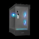 NOX Hummer NXHUMMERSIGNALBK carcasa de ordenador Midi Tower Negro