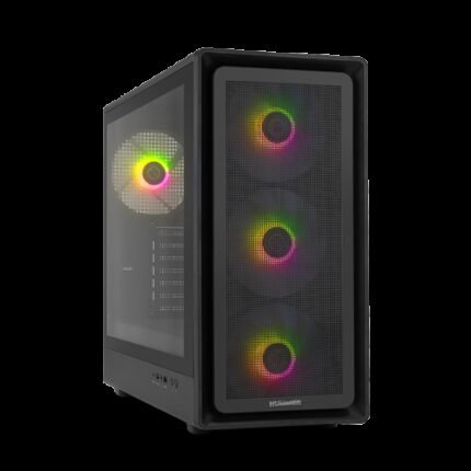 NOX Hummer Aero Midi Tower Negro