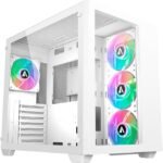 Abysm Danube SAVA 285 BX203 ARGB Cristal Templado USB 3.0 Blanca