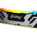 MEMORIA KINGSTON 24GB 8400MT/S DDR5 CL40 CUDIMM FURY RENEGADE RGB SILVER XMP - KF584CU40RSA-24