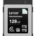 LEXAR 128GB PROFESSIONAL CFEXPRESS 4.0 TYPE-B CARD, UP TO 3700MB/S READ 3400MB/S WRITE. VPG 400