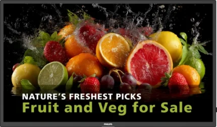 PHILIPS 24x7 ( ANDROID 11 SoC) 75" D-LINE, UHD, 600CD, 24/7 LANDSCAPE & PORTRAIT, ANDROID 14, MEDIAPLAYER, FULL FAILOVER, WIFI & BT, WAVE READY (75BDL5050D/00)