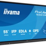 IIYAMA 55" (EDLA)/ANDROID 14,8 CORE SOC, 8/128GB, 40-PTS  UHD , NFC, PIR , MM 2X20W +20W SBUW, 2XHDMI, USB-C / HDMI,DP, 2XUSB-C100W PD/MINI-JACK / OPT.OUT, 450CD/M2, L/S MODE, AG GLASS, LAN, WIFI6, BT5.0/IIWARE, PC SLOT,400X400 (WM INCL.) (TE5513A-B2