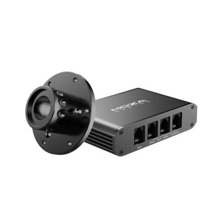 Buje universal MOZA Racing y base de volante de transmisión directa