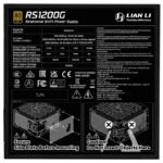 Fuente de Alimentación Modular Lian Li RS 1200W 80+ Oro Negro - Imagen 5